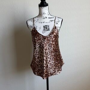 Reformation Leopard Cami Sz. L